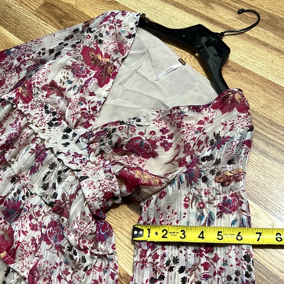 Free People Closer To The Heart Tiered Floral Dress Size XS - Picture 7 of 16